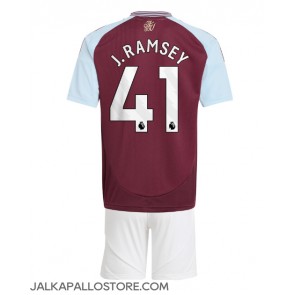 Aston Villa Jacob Ramsey #41 Kotipaita Lapsille 2024-25 Lyhythihainen (+ shortsit)